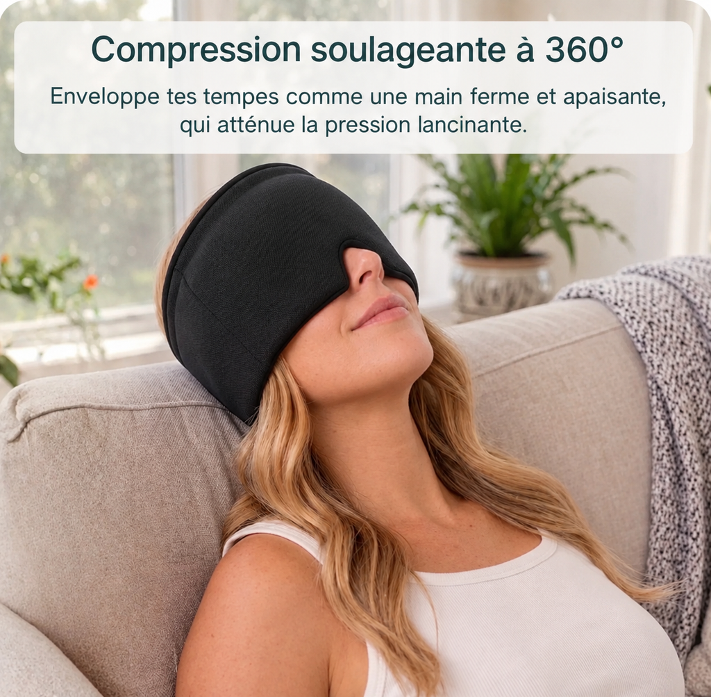 Cooltex - masque rafraîchissant ergonomique 360°