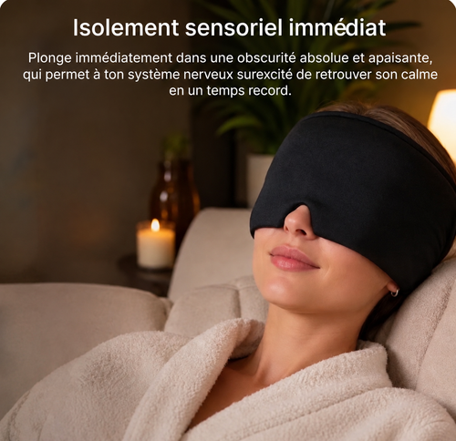 Cooltex - masque rafraîchissant ergonomique 360°