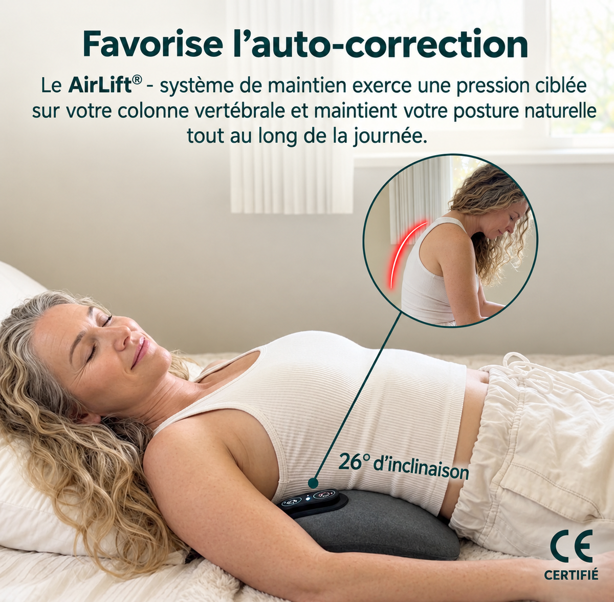 Backtex Pro® - Appareil de massage 3 en 1 (dos)