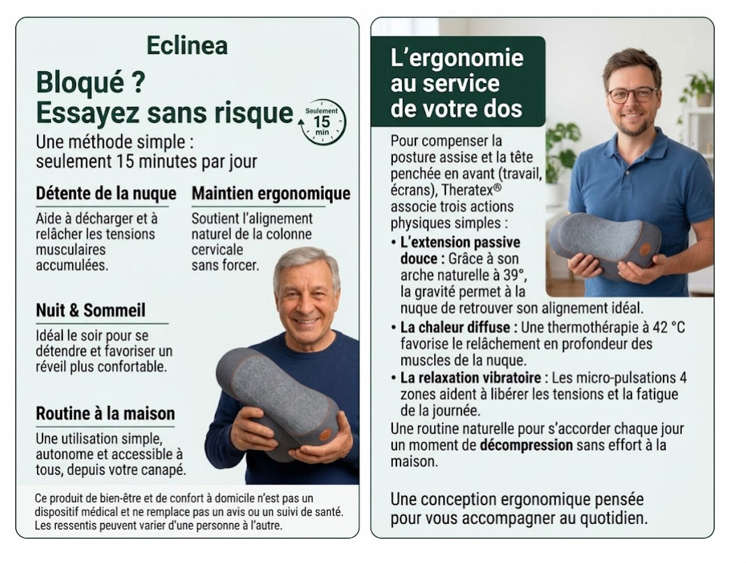 Backtex Pro® - Appareil de massage 3 en 1 (dos)