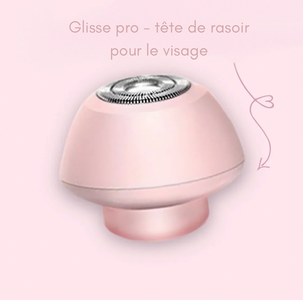 Glisse pro - tête de rasoir pour le visage