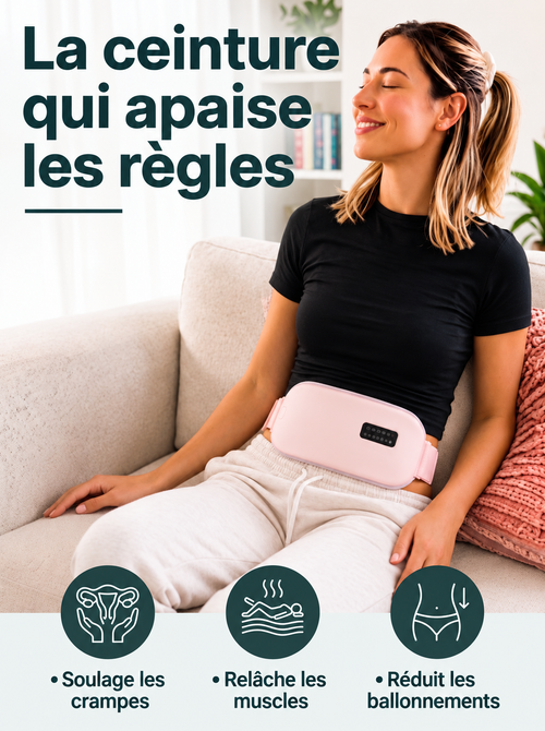 Cintex - ceinture menstruelle chauffante/massante