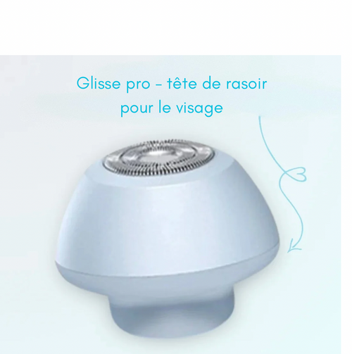 Glisse pro - tête de rasoir pour le visage
